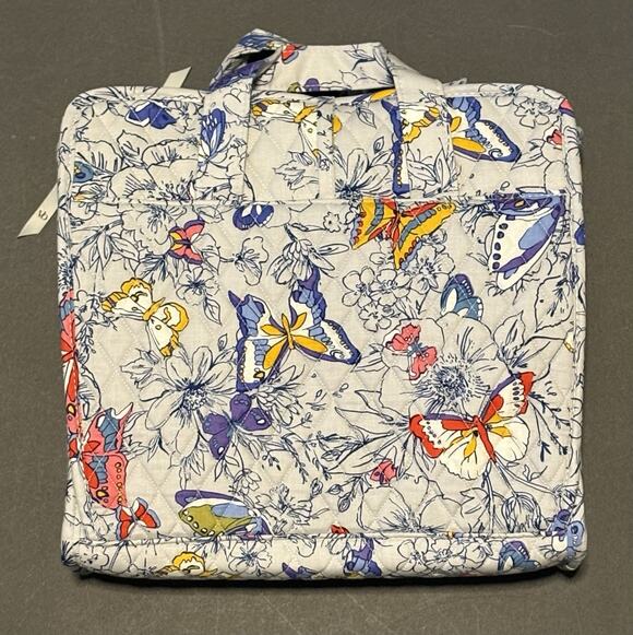 Vera Bradley Handbags - Vera Bradley Coast Breezy Butterflies Grand Hanging Organizer Travel Makeup Bag